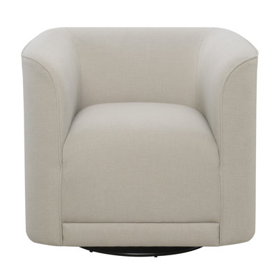 Cordoba 33" W Polyester Swivel Barrel Chair by AllModern
