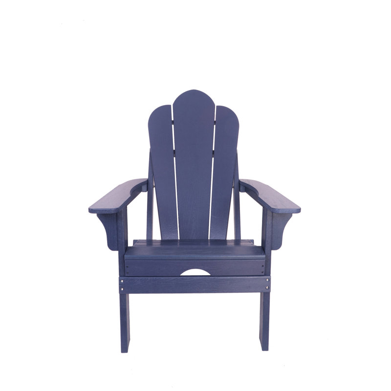 Chaise Adirondack pliante, chaises de patio en PEHD résistantes aux intempéries
