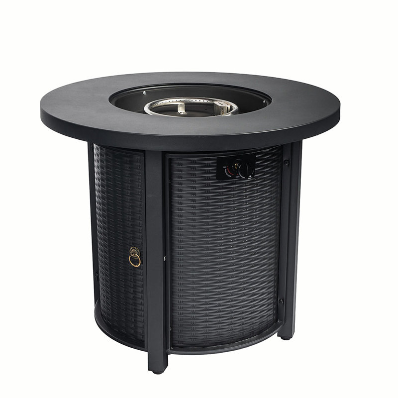 Table ronde d'extérieur au propane 40000BTU