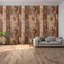 Papier peint auto-adhésif grain de bois pour la décoration intérieure et la rénovation de meubles (17,7 po x 236 po)