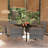  Garden Dining Set Grey And Black-1472754161-1472754162-1472754125