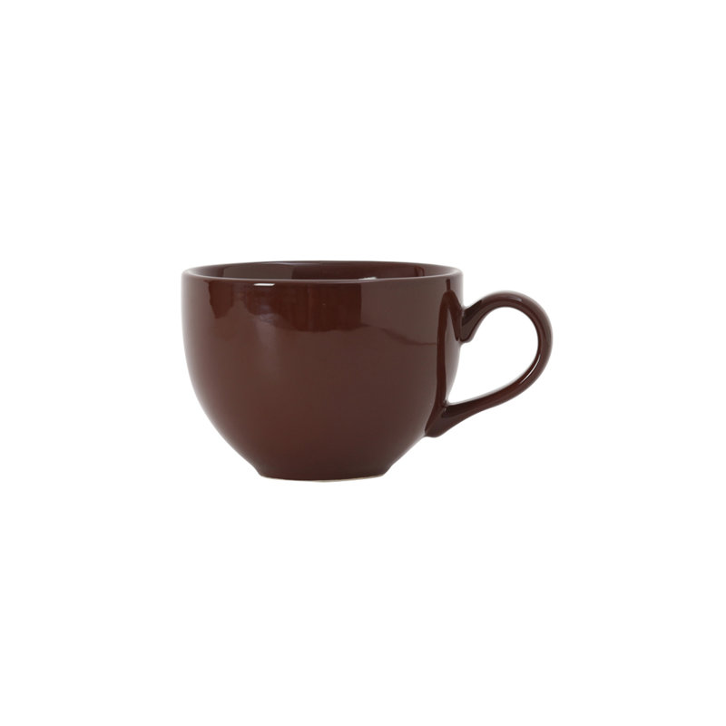 Tasse à cappuccino Duratux, Acajou