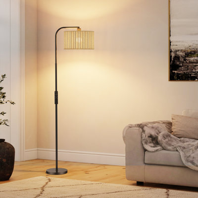 Rattan Belice With Remote Control And Bulb Included