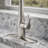 Simplice Single-Handle Pull Down Bar Sink Faucet with Three-Function Sprayhead-3834808