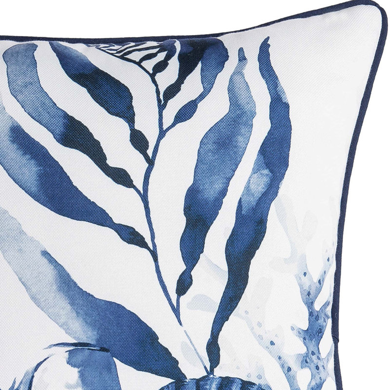 Midnight Lagoon Shells Pillow