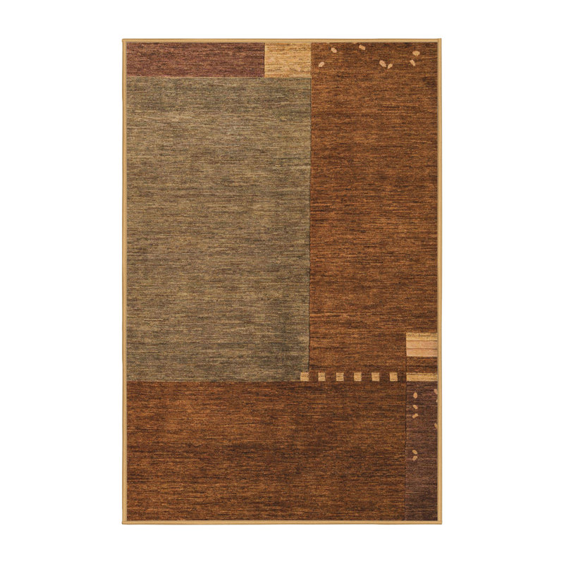 Abstract Indoor Rug, Rectangle 6' x 9'