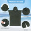 Serviette de plage en microfibre Tirrinia BR-98560553