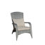 Chaise de patio avec coussins Mobilier d'extérieur-232047376-237927342