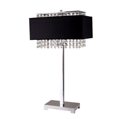 Lampe de table rectangulaire Bling Glam