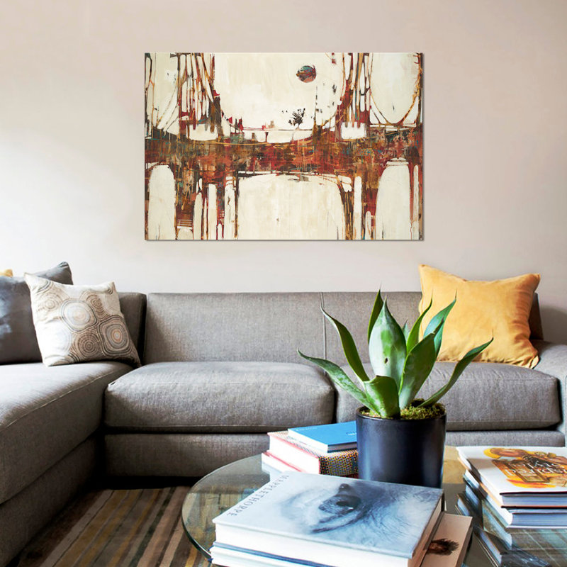 «Building Bridges», reproduction sur toile, H 8 po x l 12 po x P 0,75 po, Toile tendue