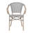 Chiles All-Weather Commercial Paris Chairs with Arms and Metal Frame-1089679016