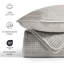 Ensemble de courtepointe 100% coton gaufré Stonewashed-119236247-127275697