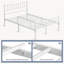 Minimalist Metal Bed Frame with Slatted Headboard-1926513628-1976563632