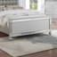 Magnifique lit capitonné en similicuir avec lumières DEL 1pc-2050157247