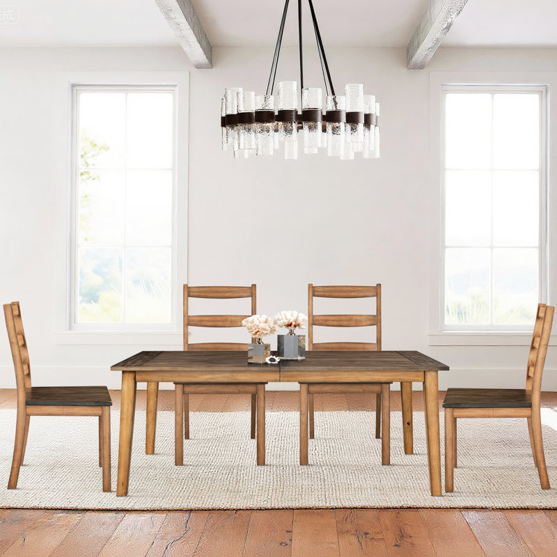Mango Wood Extendable Dining Table
