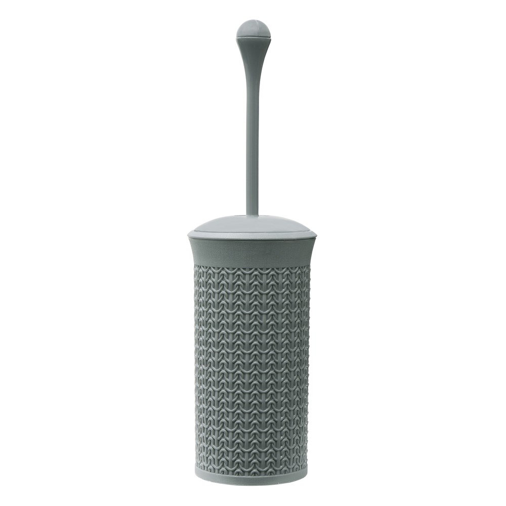 Free-Standing Toilet Brush and Holder