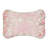 Worn Pink Background - 1 Piece Bone Shape Feeding Mat