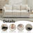 80.3" Wide Modular Storage 3-Seater Sofa-910919113