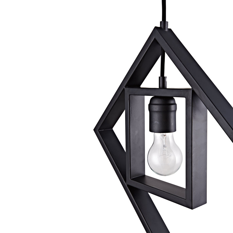 Luminaire suspendu géométrique 1 lumières simple Theodora