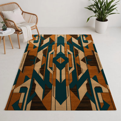ArtDeco Gray Indoor and Outdoor Area Rug