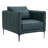 Rae Genuine Leather Upholstered Armchair-534370538