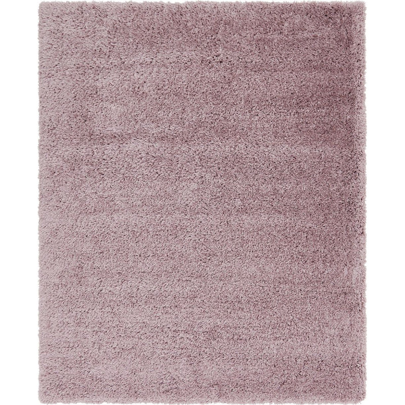 Tapis à longs poils Lilac, Rectangle 9 pi x 12 pi