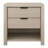 Clarice 24" Rectangular Nightstand in Alder White-8877391