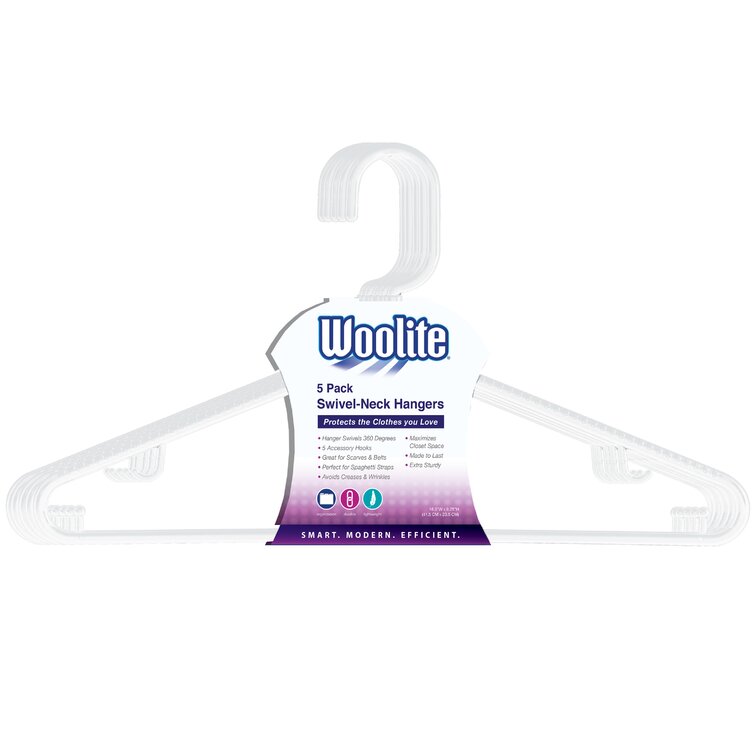 Merrick Hangers, Swivel, Plastic - 3 hangers