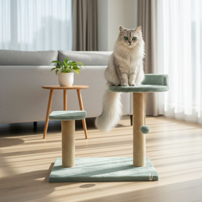 Grattoir pour chat, Turquoise