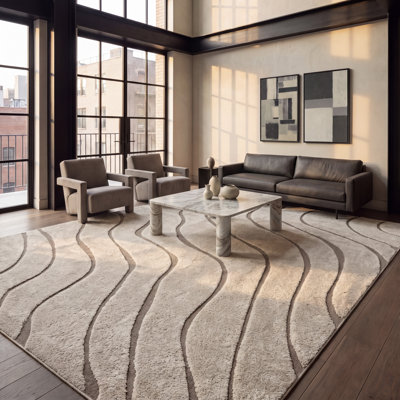 Tapis crème / beige Ashal
