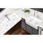 Évier de cuisine en céramique 33 po x 18 po x 10 po - Double cuve, insonorisation, chaleur, teinture et égratignure, conception luxueuse rouille