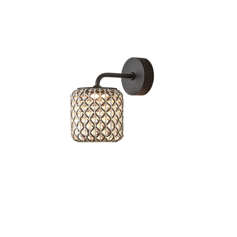 Nans 1 - Light LED Armed Sconce, Brown