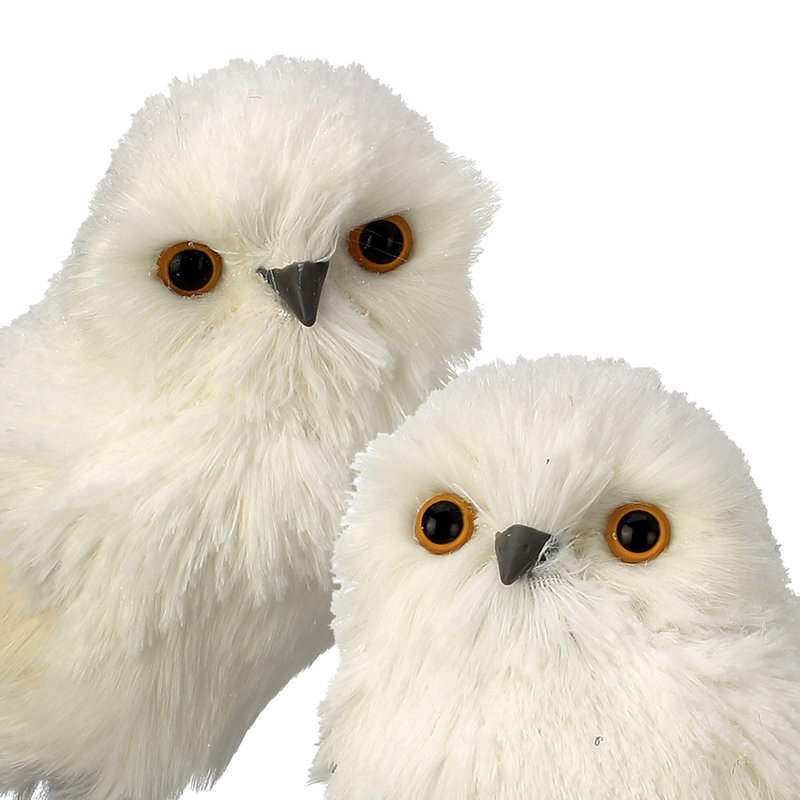 White owl 2, H 10 po x l 5 po x L 6 po