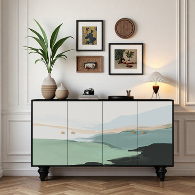 French Vintage Entryway Cabinet