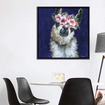 Lady Llama - reproduction d'art