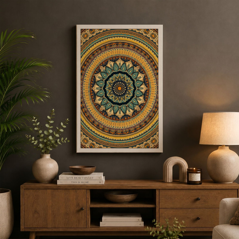 Print, 24x16 - 61.0 x 40.6 cm, Terracotta Border