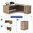 L-Shaped Executive Desk-799470690