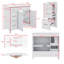 Meuble-lavabo 36 po avec lavabo en céramique-462969163