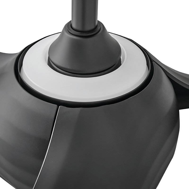 Hinkley Tiburon Ceiling Fan, Matte Black, Matte Black