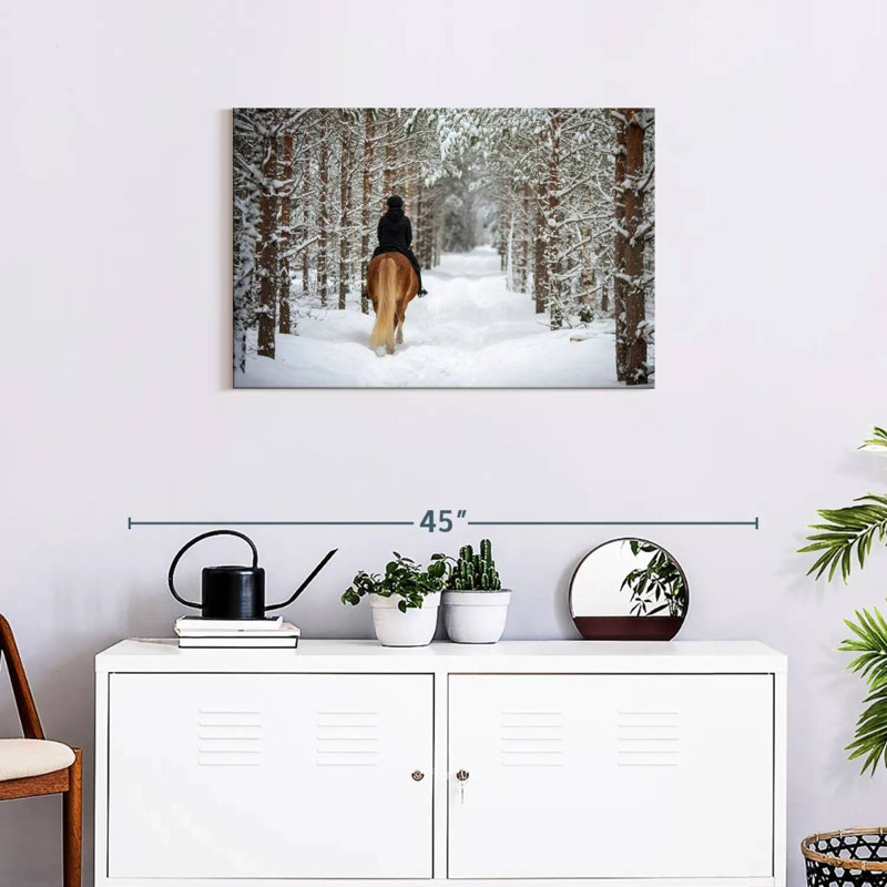 Mehar Winter Forest Horseback Riding