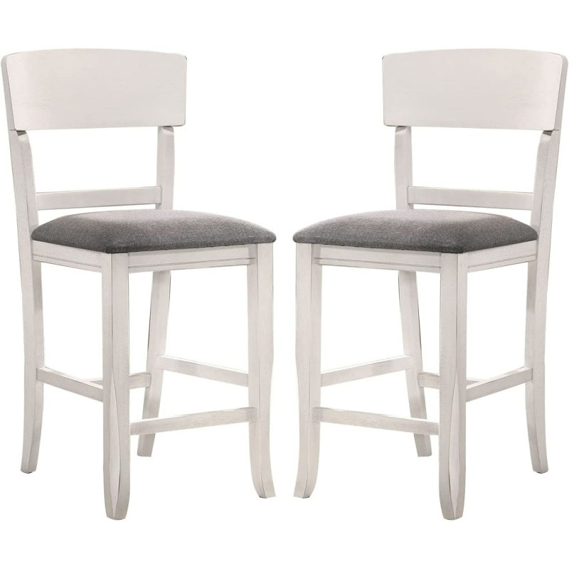 Ensemble de 2 chaises à hauteur de comptoir Contemporaruri