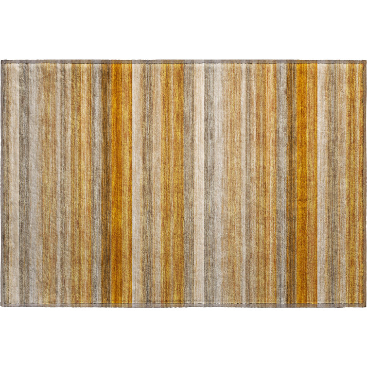 Premium Machine Washable Cerrito AMF535 Paprika Rug