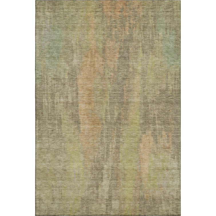 Premium Machine Washable Lampkins AMF1648 Abstract Rug