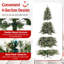 Arbre de Noël pin pré-éclairé-1658979437