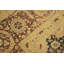 Tapis beige / noir en laine noué à la main à motif oriental Roby 9 pi 1 po x 12 pi 2 po Roby