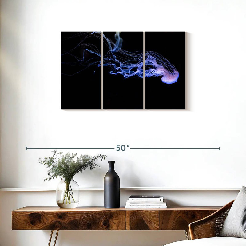 Atlantic Sea Nettle, 20" H x 33" W