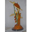 Statue en bronze deux tortues nageant avec les poissons-clowns Chilhowie - Taille: L 18 po x l 31 po x H 42 po.
