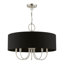 Lustre suspendu 5 lumières en laiton antique-150703042