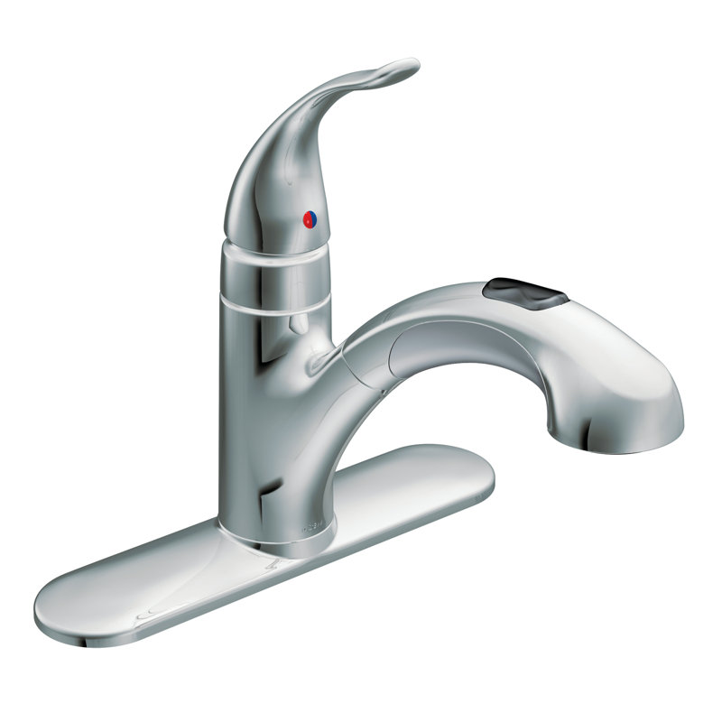 Integra Pull Out Single Handle Kitchen Faucet with Duralock™, Chrome