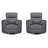 Bre Manual Swivel Glider Recliner Two Pack-1757576325